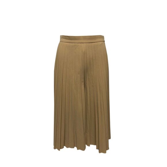 Givenchy Pleated Palazzo Pants in Beige Polyester